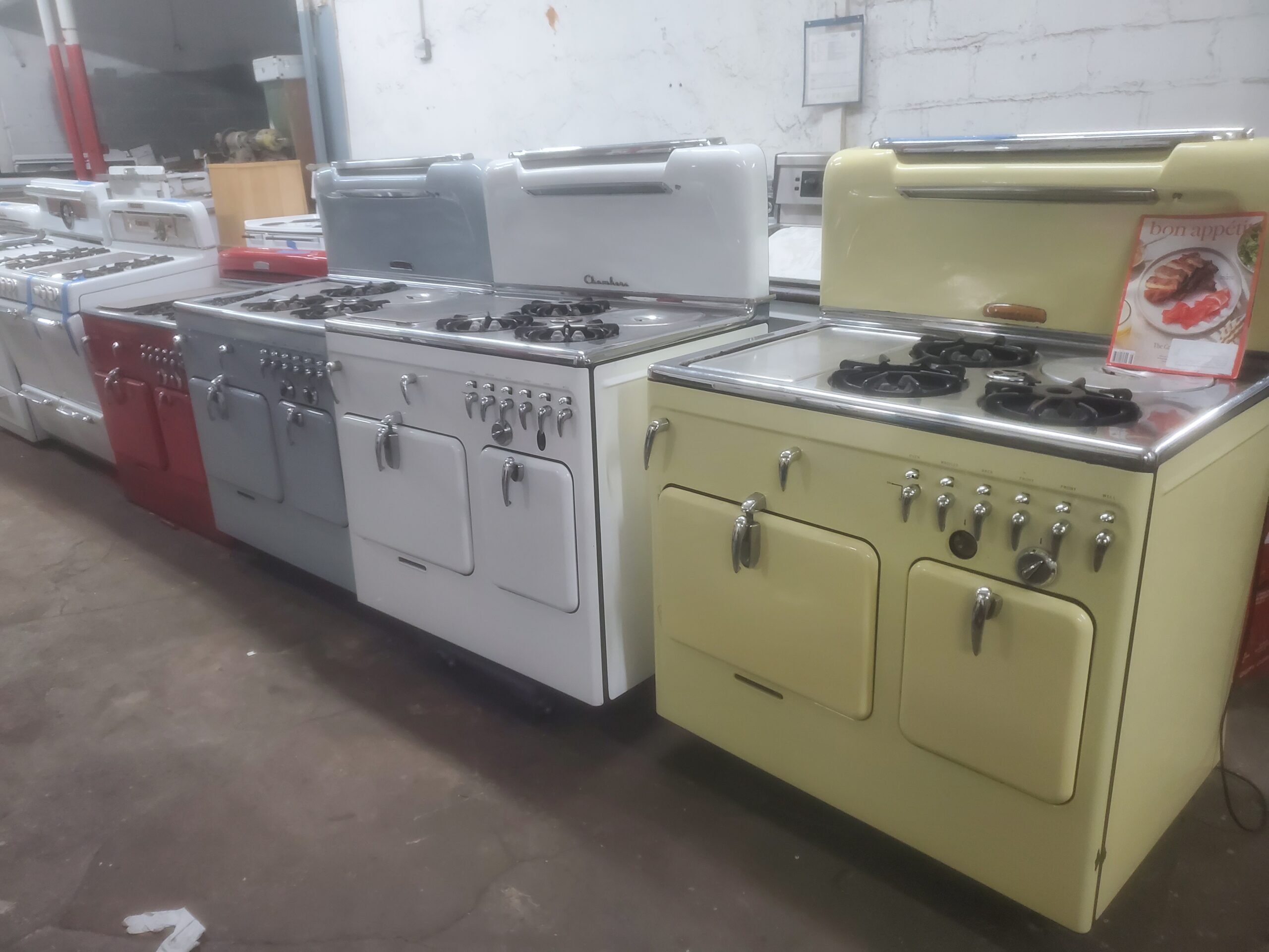 Vintage Chambers stoves for sale